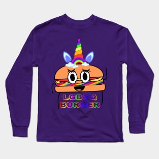 LGBTQ Burger is super tasty! Long Sleeve T-Shirt